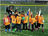 Young Kids Soccer Team Group Photo