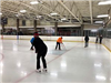 Several Attendees Skating on the Ice