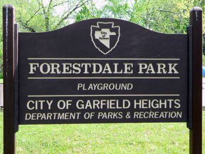 Forestdale Park Sign
