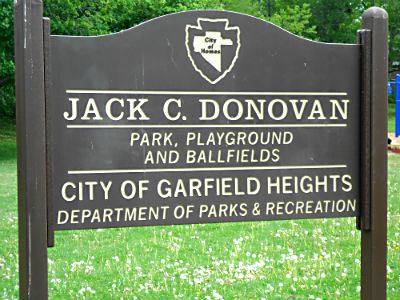 Jack C. Donovan Park Sign