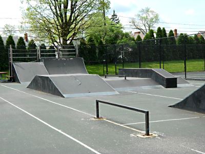 Skate Park Located in the Frank J. Debelak Recreation Area