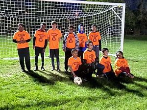 Older Kids Soccer Team Group Photo