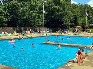 Wide View of the Pool
