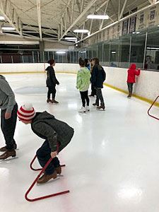 Several Attendees Skating on the Ice 4