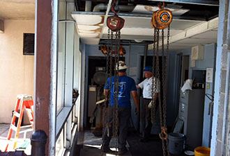 Foreman Instructing Workers