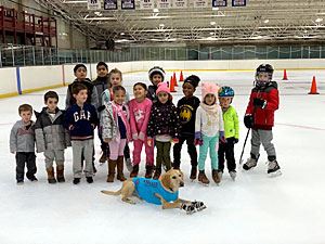 Benny and Kids Taking a Group Photo