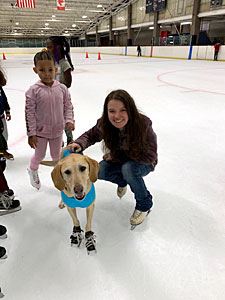 Benny with Girls Smiling for the Camera